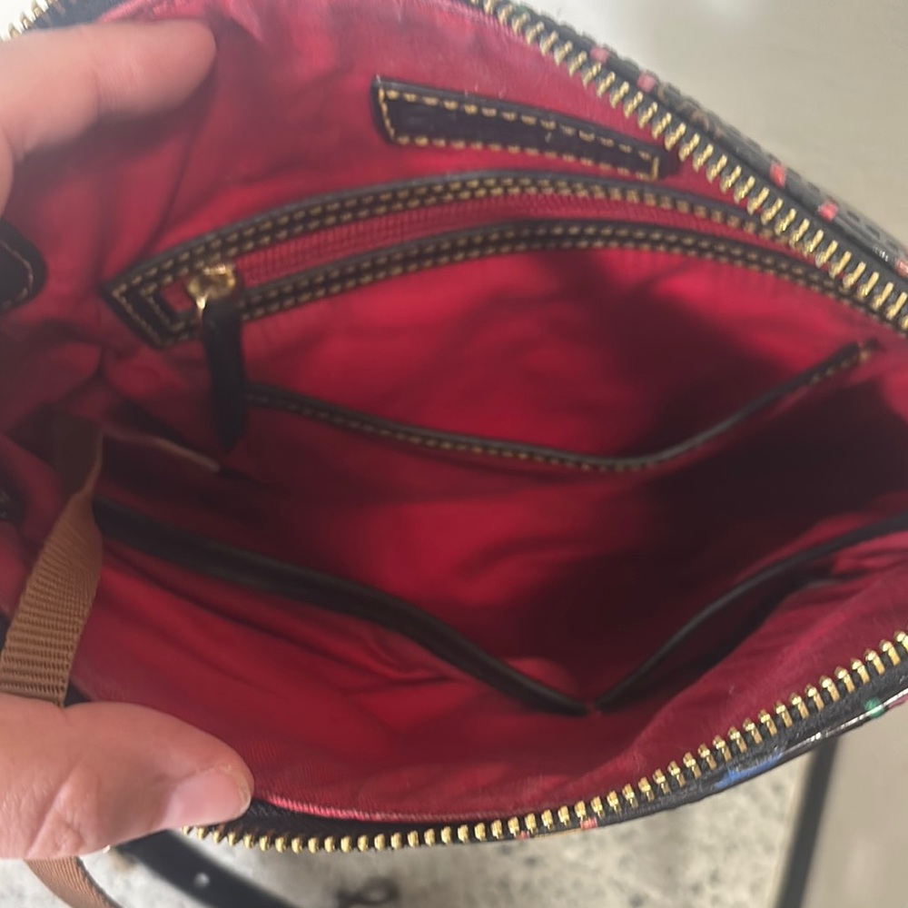 Dooney & Bourke Black Crossbody Bag with Gold Hardware - Picture 8 of 11